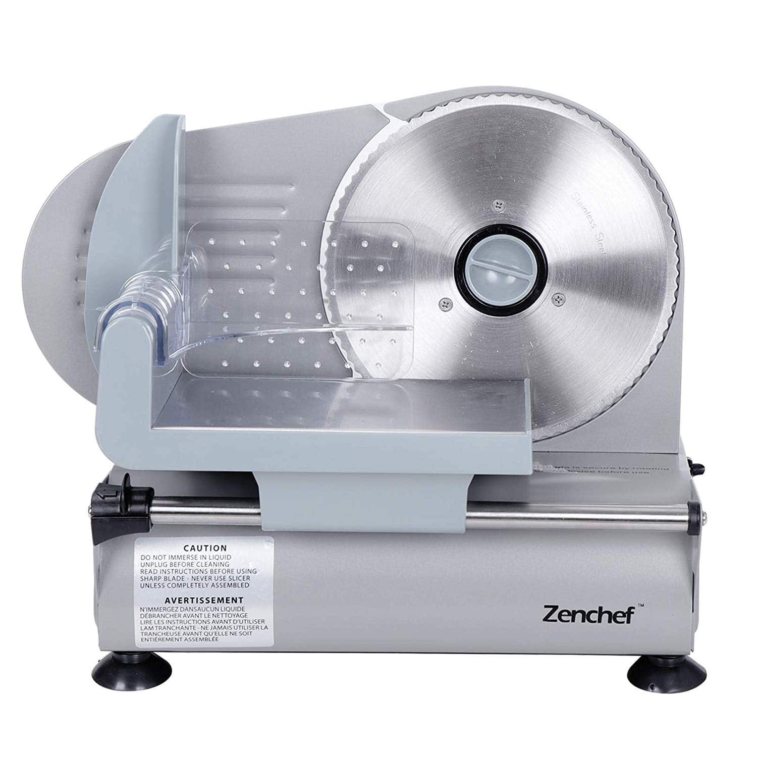 ZENY ZenChef Premium Stainless Steel Electric Meat Slicer
