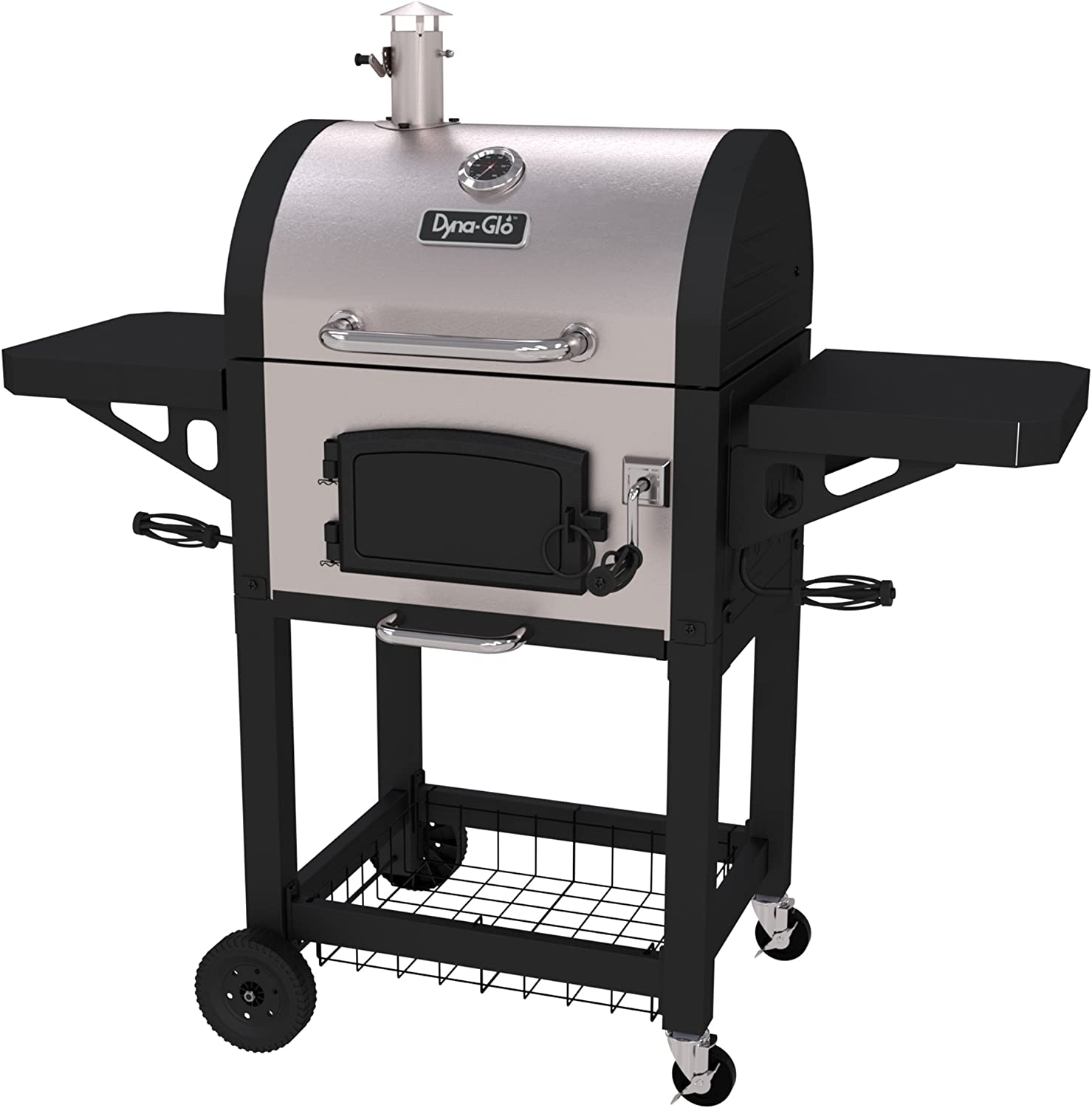 Dyna-Glo DGN405SNC-D Heavy-Duty Stainless Charcoal Grill