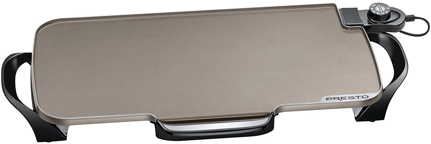 Presto 07062 Electric Griddle with Removable Handles