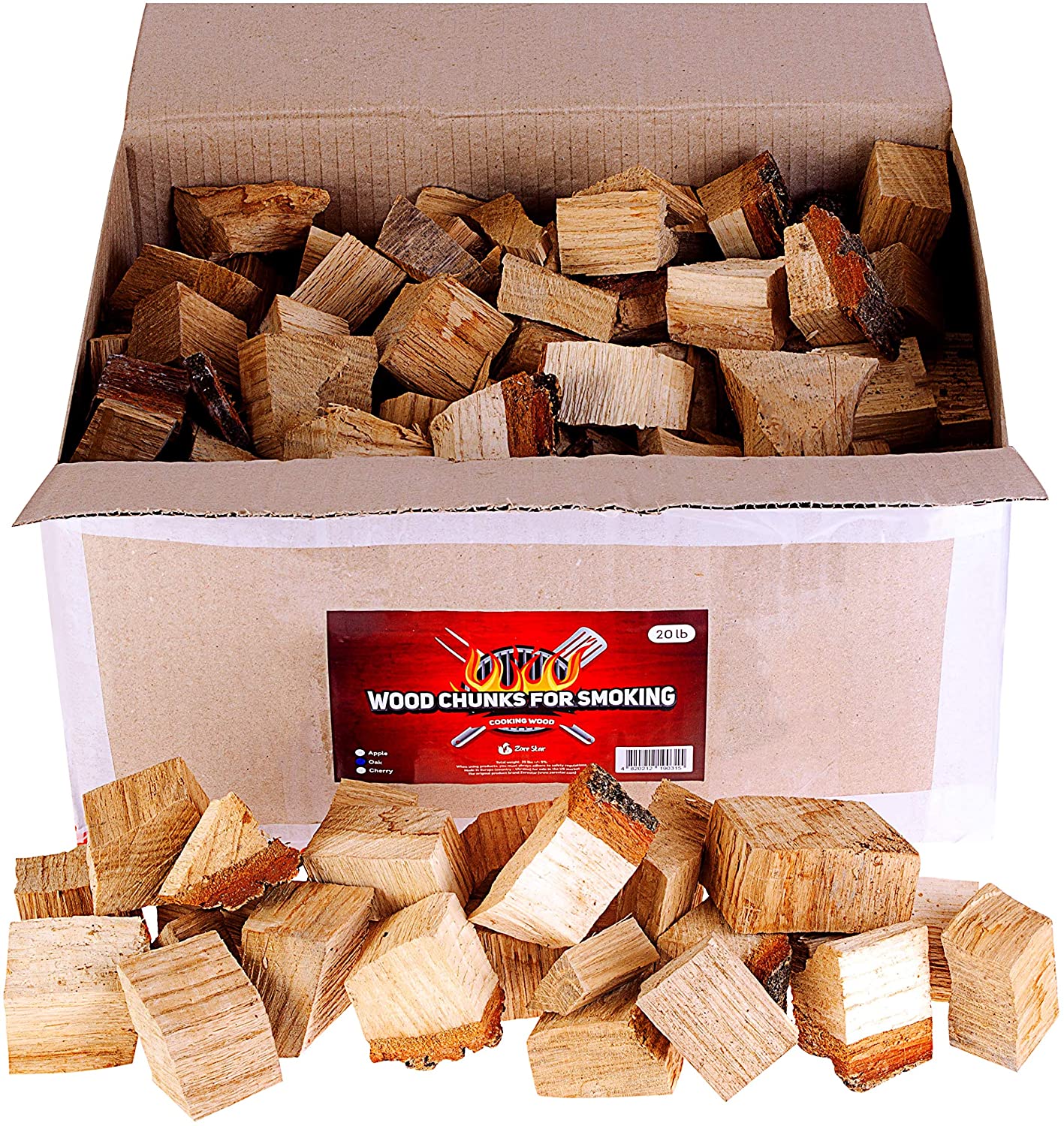 Zorestar Oak Apple Smoker Wood Chunks