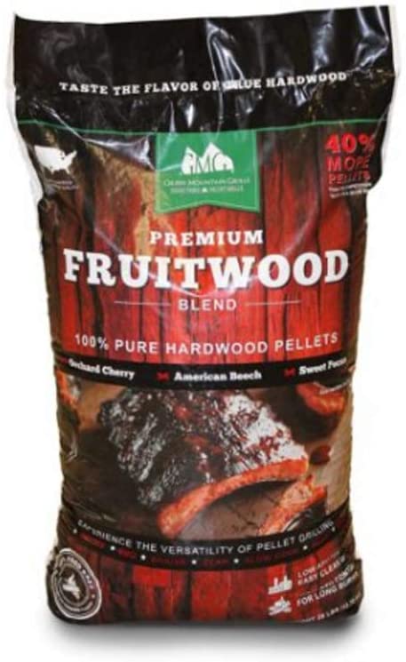 Green Mountain Grills Premium Fruitwood Pellets