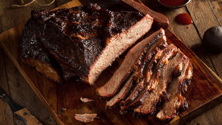 How to Cut a Brisket to Juicy Well-Flavored Pieces