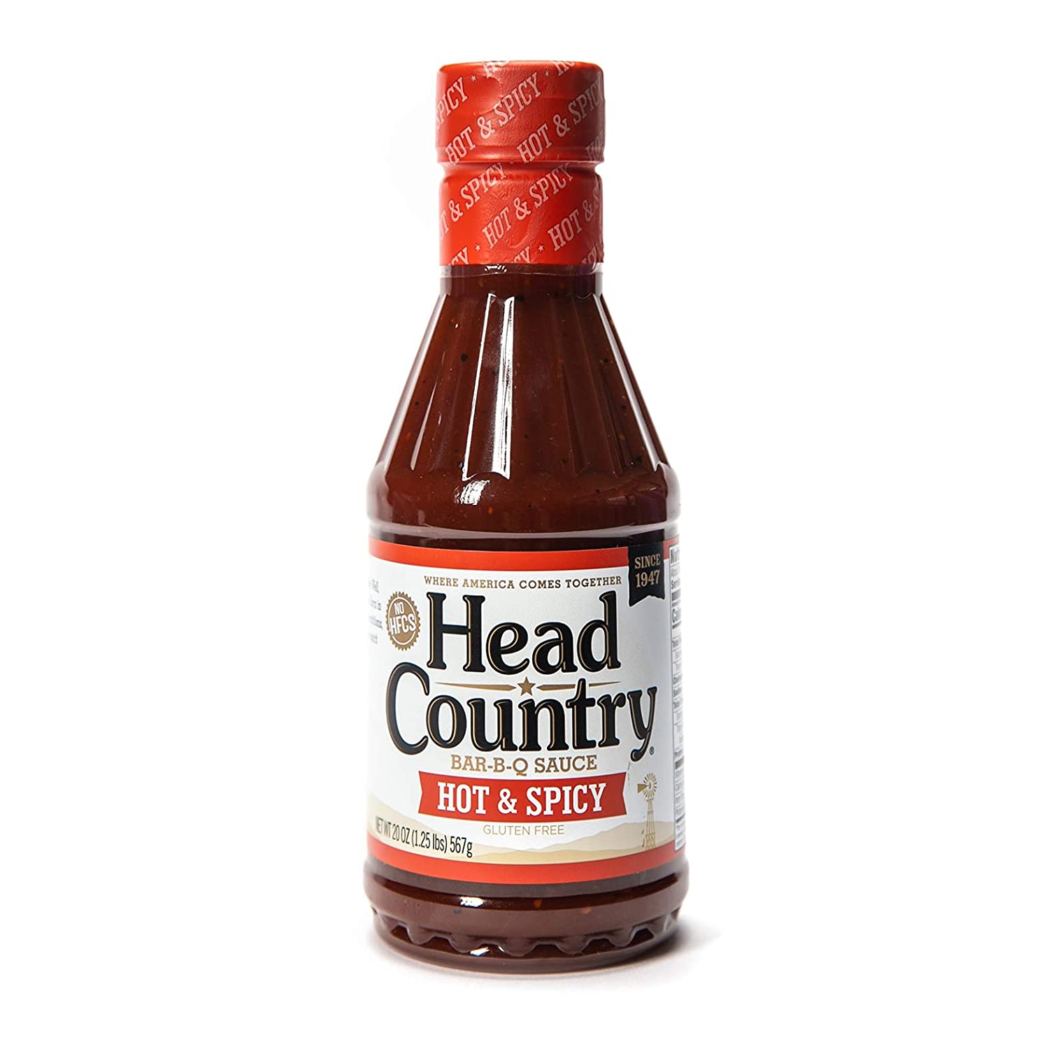 Head Country Bar-B-Q Sauce, Hot & Spicy