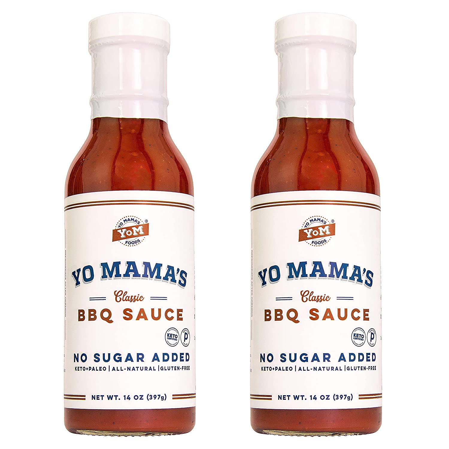 Keto Barbecue BBQ Sauce by Yo Mama's Foods
