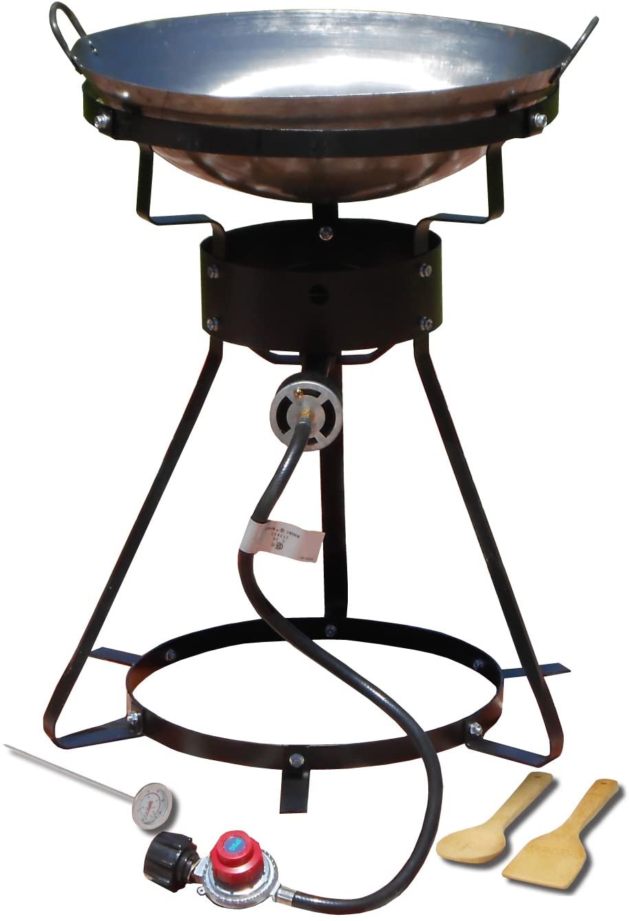 King Kooker 24WC 12 Portable Propane Outdoor Cooker with Wok
