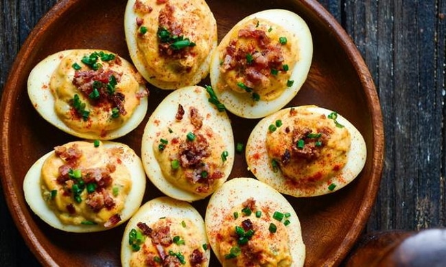 Smoked Deviled Eggs for Every Taste: With Salmon, Bacon, or Jalapenos
