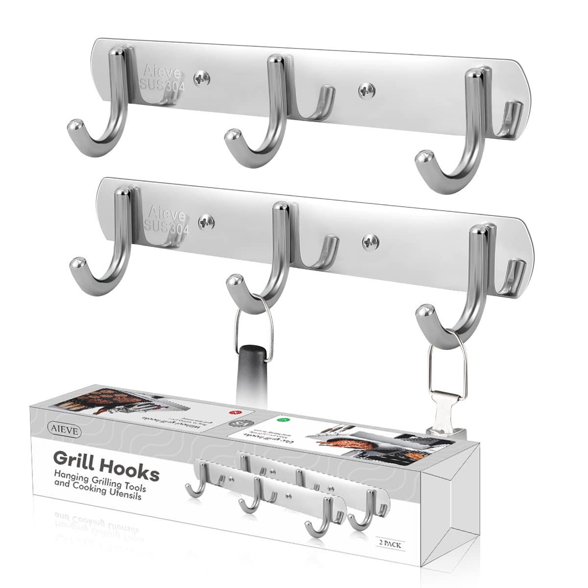 AIEVE Grill Hooks