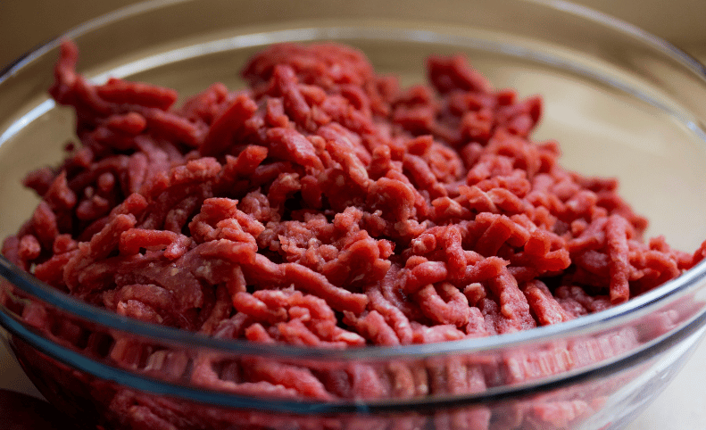 Ground meat