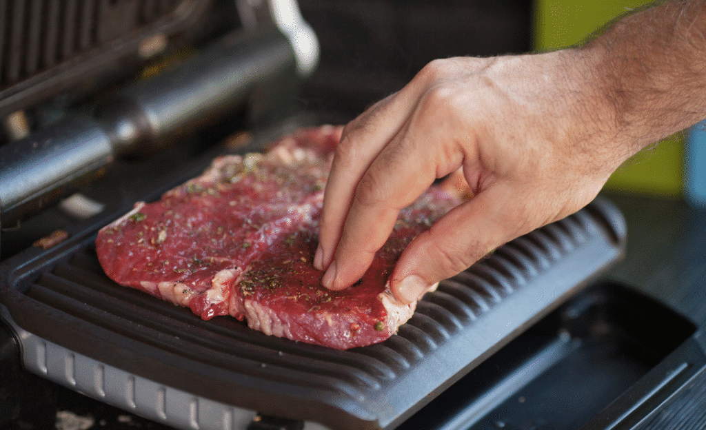 9 Best Tabletop Grills to Cook Wherever and Whenever You Need 20 indoor grill being used.