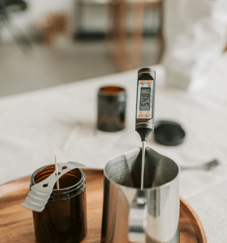 using a meat thermometer image