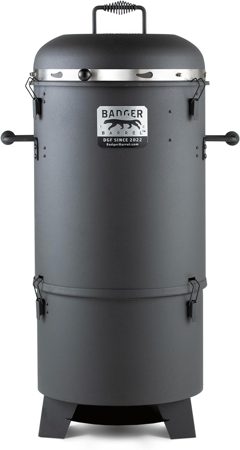 Badger Barrel Drum Style Smoker