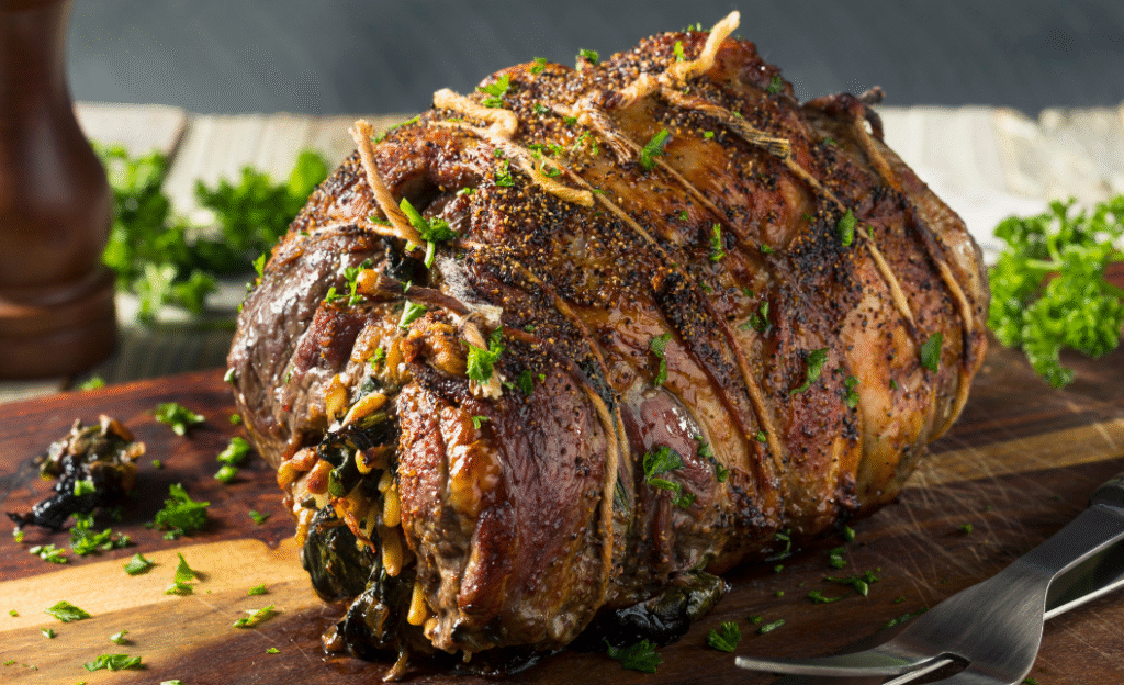 Shank vs. Upper Leg (Beef Round/Lamb Short Leg): What’s the Difference in a Centerpiece Roast? 3 Shank vs. Upper Leg lamb